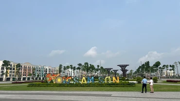 Một góc Khu đô thị Quảng trường biển Sầm Sơn.