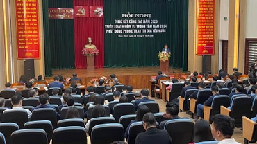 Quang cảnh Hội nghị. (Ảnh: XUÂN TRƯỜNG)