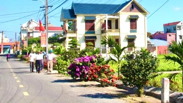 Diện mạo nông thôn mới kiểu mẫu xã Giao Phong, huyện Giao Thủy (Nam Định).