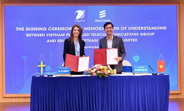 VNPT và Ericsson vừa ký hợp tác chiến lược.