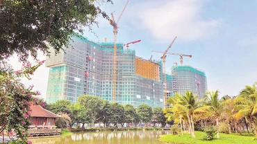 Các dự án nhà ở thương mại hướng tới việc tạo không gian sống xanh.