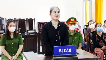 Bị cáo Nguyễn Thị Tươi.