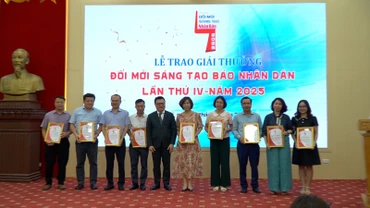 [Video] Lễ trao giải “Đổi mới sáng tạo Báo Nhân Dân lần thứ 4” năm 2025