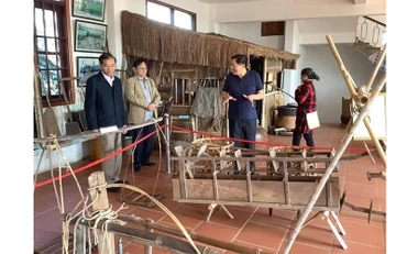 Một góc Bảo tàng Đồng quê.