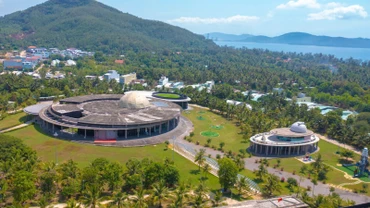 Trung tâm Khám phá khoa học và Đổi mới sáng tạo (phường Ghềnh Ráng, thành phố Quy Nhơn, Bình Định). (Ảnh LƯƠNG TÙNG)