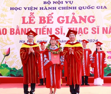Học viện Hành chính Quốc gia trao bằng cho 17 Tiến sĩ Quản lý công