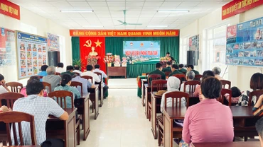 Quang cảnh buổi lễ.