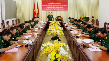 Quang cảnh buổi tọa đàm.