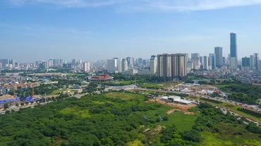 Luật Đất đai năm 2024 với nhiều nội dung mới, tạo hành lang pháp lý đồng bộ, chặt chẽ, khả thi cho việc khai thác, sử dụng hợp lý, tiết kiệm, hiệu quả tài nguyên đất. Trong ảnh: Một góc thành phố Hà Nội. (Ảnh DUY LINH)