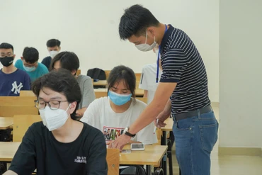 Thí sinh trong mùa tuyển sinh năm 2023.