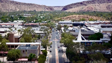 Mỏ đất hiếm thuộc sở hữu của Công ty Thăm dò khoáng sản Arafura của Australia, cách thị trấn Alice Springs khoảng 125 km về phía bắc. (Ảnh: ABC News)