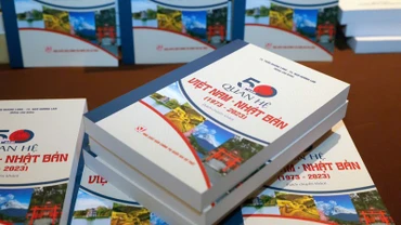 Sách chuyên khảo “50 năm quan hệ Việt Nam-Nhật Bản (1973-2023)” (Ảnh:JICA)
