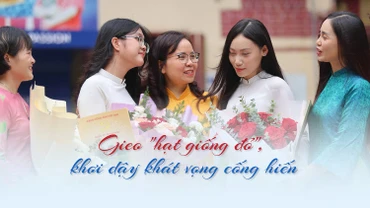 Gieo "hạt giống đỏ", khơi dậy khát vọng cống hiến
