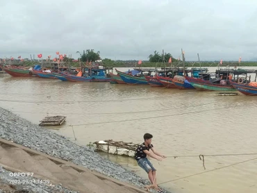 Các chủ tàu, thuyền đã chủ động cập bến, tìm nơi neo đậu an toàn để ứng phó với bão Noru.