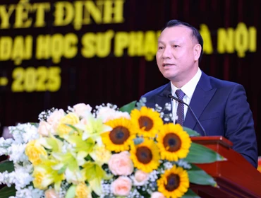 Hiệu trưởng Trường đại học Sư phạm Hà Nội Nguyễn Đức Sơn.