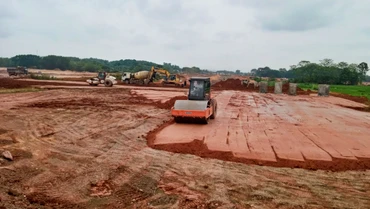 Dự án đường liên kết Thái Nguyên-Bắc Giang-Vĩnh Phúc đang được triển khai thi công.