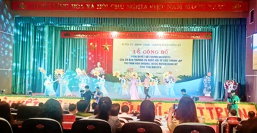 Thị trấn Hóa Thượng được thành lập đánh dấu bước phát triển của huyện Đồng Hỷ, tỉnh Thái Nguyên.