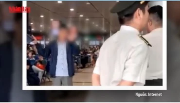 [Video] Xử lý hành khách say rượu hành hung nhân viên an ninh hàng không tại sân bay Tân Sơn Nhất