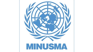 Biểu tượng của Phái bộ gìn giữ hòa bình của Liên hợp quốc tại Mali (MINUSMA). (Ảnh: Mạng xã hội X của MINUSMA)