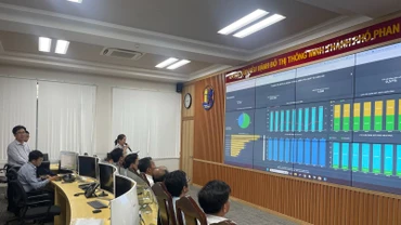 Trung tâm Điều hành Đô thị thông minh của thành phố Phan Thiết.