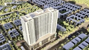 Phối cảnh Dự án nhà ở xã hội tại ô đất NO1 khu đô thị Hạ Đình (xã Tân Triều, huyện Thanh Trì, Hà Nội) được khởi công vào tháng 12/2024.