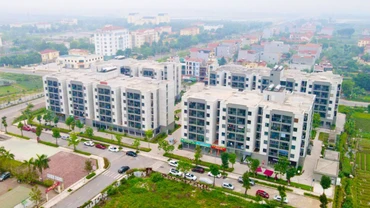 Khu nhà ở xã hội tại khu đô thị mới Thanh Lâm-Đại Thịnh 2, huyện Mê Linh, thành phố Hà Nội.