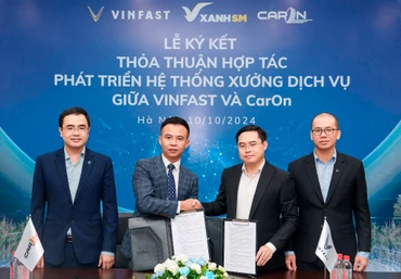 CarOn Holdings ký kết biên bản ghi nhớ hợp tác chiến lược để trở thành đơn vị được ủy quyền chính thức sửa chữa, bảo hành, bảo dưỡng xe ô-tô điện VinFast. 