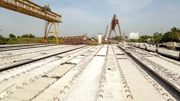 Thi công cầu vượt tuyến cao tốc Châu Đốc-Cần Thơ-Sóc Trăng (đoạn qua địa phận Cần Thơ)