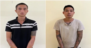 Đối tượng Trần Lê Phong và đối tượng Vũ Xuân Hồng.