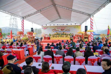 Quang cảnh khai Hội Thái miếu nhà Trần năm 2025.