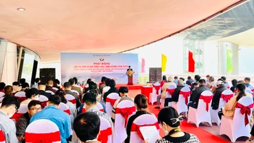 Quang cảnh buổi lễ phát động cuộc thi.