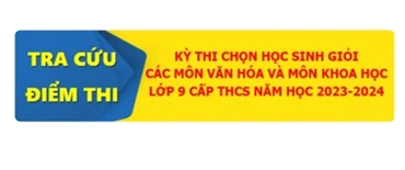 Hà Nội: Công bố điểm thi chọn học sinh giỏi lớp 9