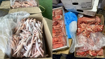 Nhiều thực phẩm không rõ nguồn gốc, xuất xứ.