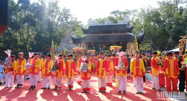 Quang cảnh Lễ Giỗ Tổ.