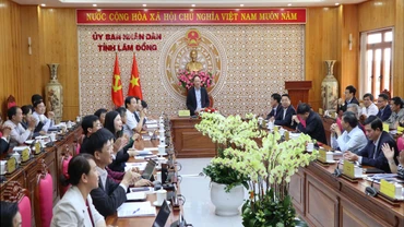 Hội nghị trực tuyến toàn tỉnh đánh giá tình hình kinh tế-xã hội tháng 2 và triển khai nhiệm vụ trọng tâm tháng 3/2025.