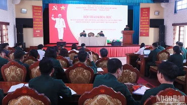 Quang cảnh buổi hội thảo.