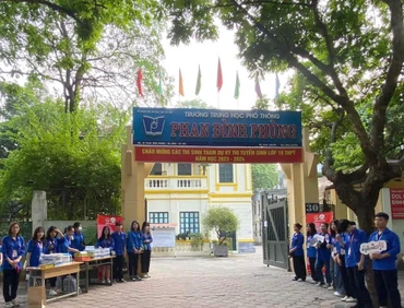 (Ảnh: Trường THPT Phan Đình Phùng)