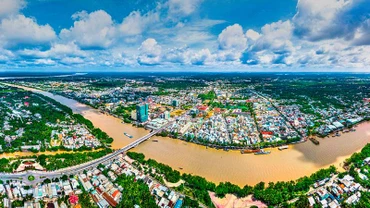 Bến Tre phấn đấu trở thành tỉnh khá của cả nước trong tương lai. (Ảnh: Trung Hiếu)