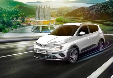 Xe điện VF e34. Nguồn: VinFast.