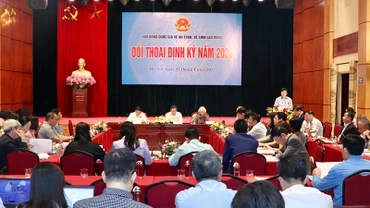 Toàn cảnh phiên đối thoại.