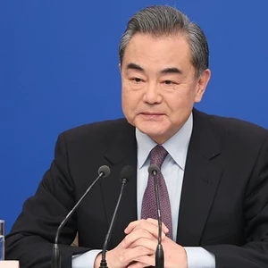 Ông Vương Nghị, Ủy viên Bộ Chính trị, Bộ trưởng Ngoại giao Trung Quốc. (Ảnh: Tân Hoa Xã)