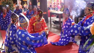 Lễ khai chỉ tại Lễ hội chùa Keo mùa xuân năm Bính Ngọ 2026.