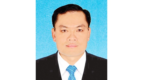 Đồng chí NGÔ VŨ THĂNG Bí thư Huyện ủy Hồng Dân, tỉnh Bạc Liêu.