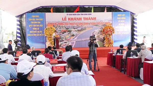 Quang cảnh buổi lễ.