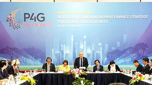 Phiên thảo luận về tài chính xanh trong khuôn khổ Hội nghị cấp cao P4G.