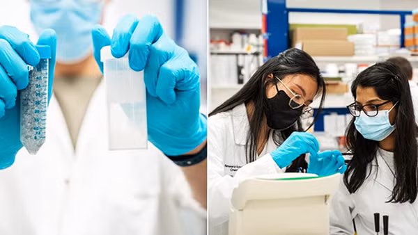 Enzyme phân hủy nhựa của Công ty Samsara Eco. Ảnh: SAMSARA