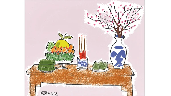 Minh họa: ĐẶNG TIẾN