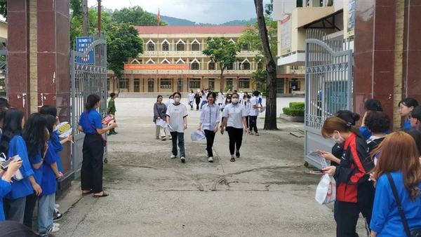 Điểm thi tốt nghiệp Trung học phổ thông tại Trường trung học phổ thông thành phố Cao Bằng.