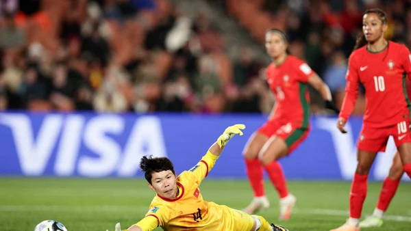 Thủ môn Trần Thị Kim Thanh