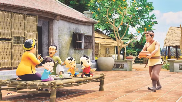 Phim 3D Trạng Quỳnh nhí. Ảnh: Báo Nhân Dân